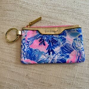 Lilly Pulitzer Wallet Pouch with Key Ring